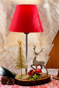 Red Christmas Lamp 